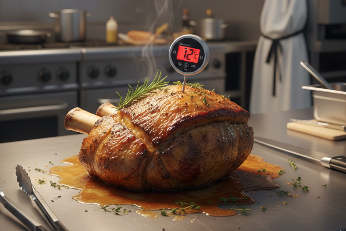 Segurança alimentar avançada com forno combinado